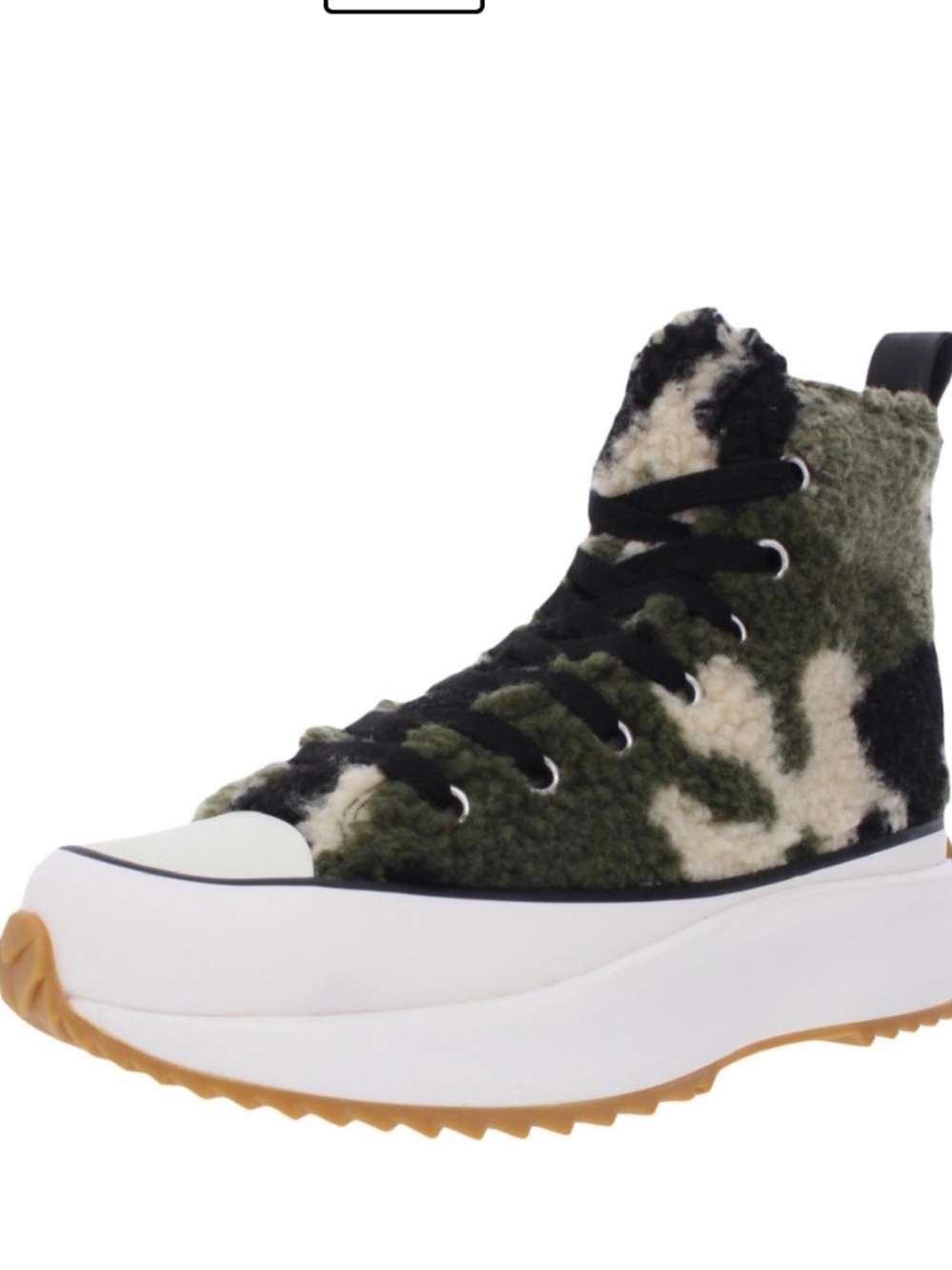 NWT Steve Madden Platform Camo Sneakers Shoes